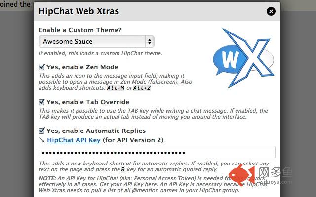 HipChat Web Xtras