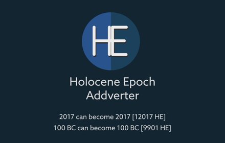 Holocene Epoch Timestamp插件截图