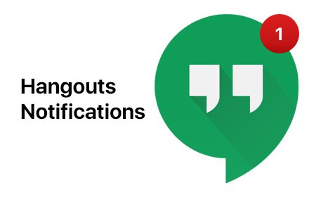 Hangouts Notifications插件截图