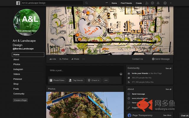 Themes and Dark Mode Themes for Facebook