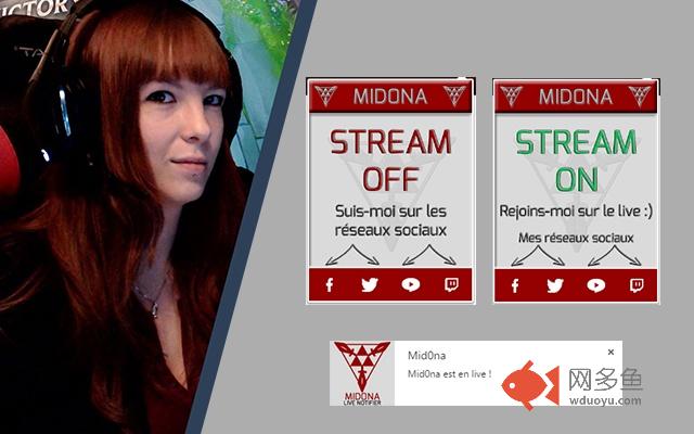 Mid0na Live Notifier插件截图