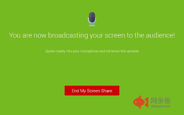 Webcasts.com Screen Share Broadcaster