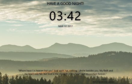 Daily Bible Verse插件截图