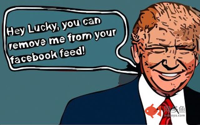 Remove Donald Trump from Facebook