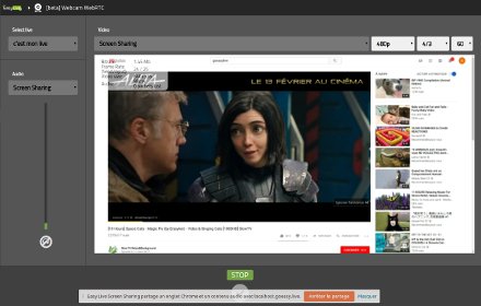 Easy Live Screen Sharing插件截图