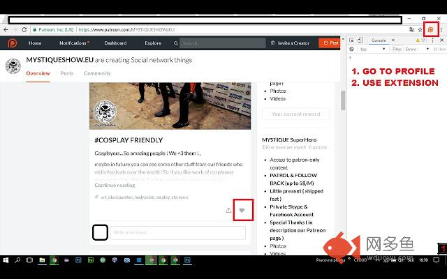 PATREON LIKE BUTTON │ FRANTISEKJURIS.EU
