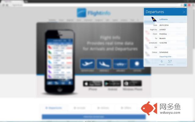Flights Info插件截图