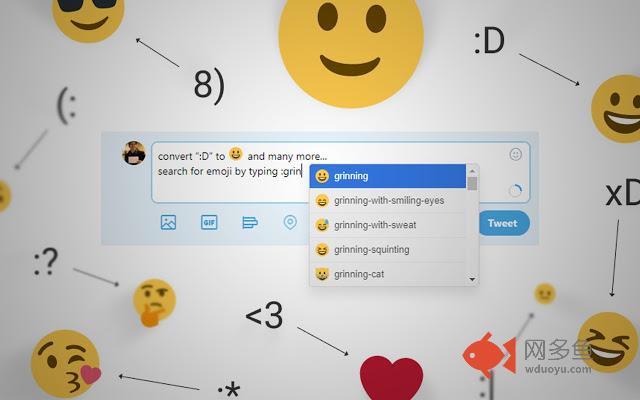 Smiley Caret: Text to Emoji