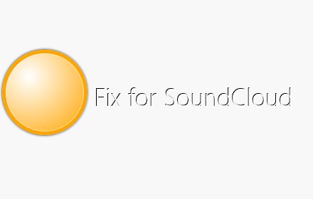 Fix for SoundCloud插件截图