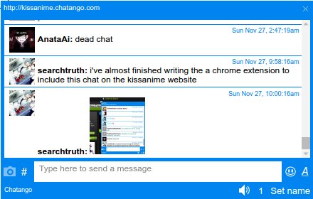 KissAnime Chat插件截图