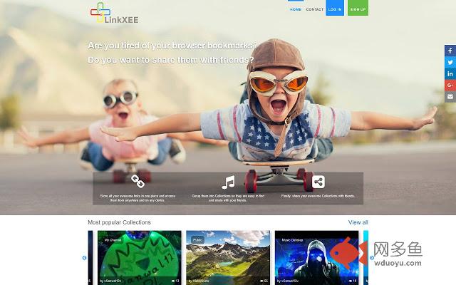 LinkXEE - Sharing made easy插件截图