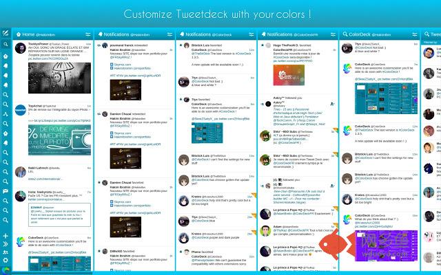 ColorDeck for Tweetdeck
