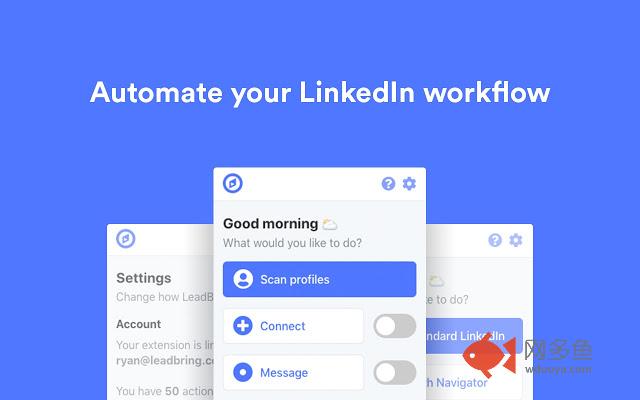 LeadBring - Automate your LinkedIn Workflow