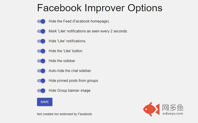 Improve your Facebook (by Lapzor)插件截图