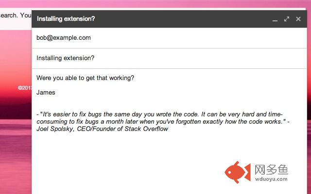 Random Signature Quotes for Gmail™插件截图