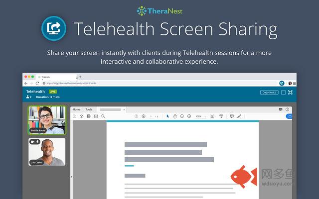 TheraNest Screen Sharing