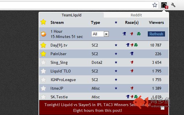 Reddit Liquid Streams