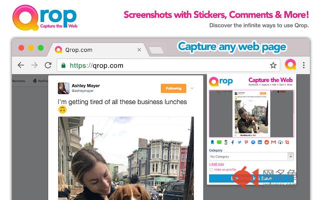 Qrop: Capture the Web