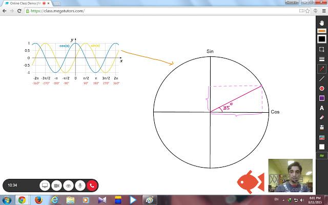 Mega Tutors Screen Sharing