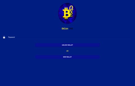 BitCoin ONE插件截图