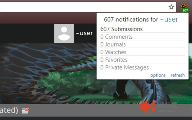 FurAffinity Message Notifier
