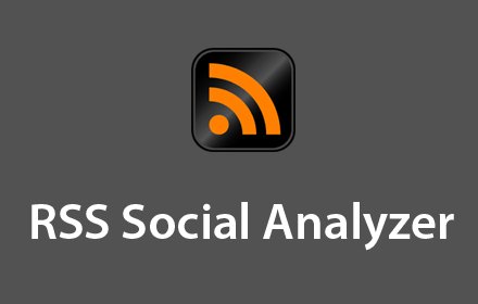 RSS Social Analyzer插件截图