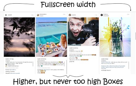 Improved Layout for Instagram.com插件截图