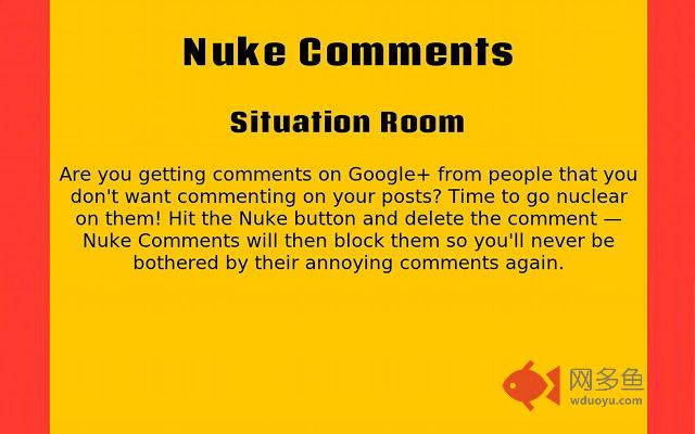 Nuke Comments on Google+™