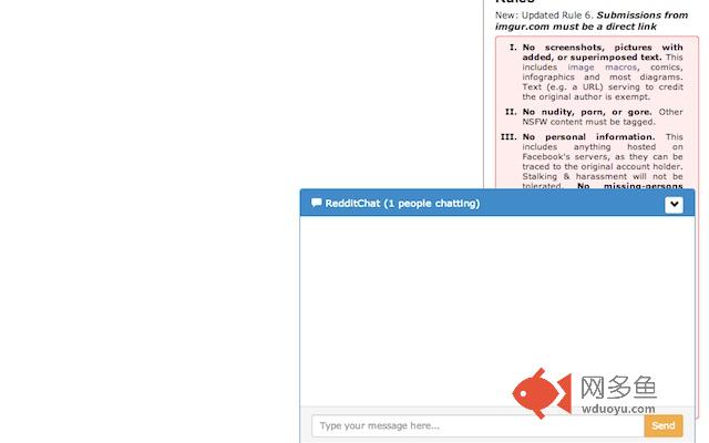 RedditChat插件截图