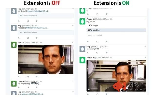 Twitter Block + Quotes