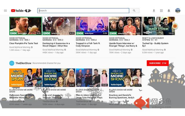 Youtube Halloween Mode插件截图