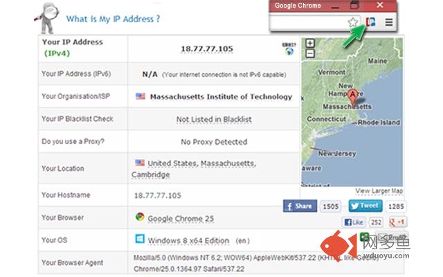 My IP Address - Country/Browser/Blacklist ™
