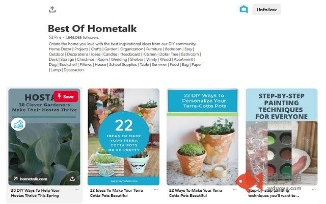 Hometalk Pin Extension插件截图