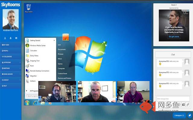 SkyRooms.IO Desktop Streamer