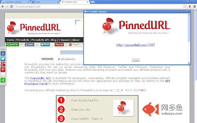 PinnedURL