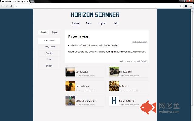 Horizon Scanner