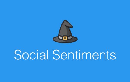 Social Sentiments插件截图