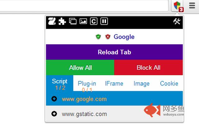 Script Blocker for Chrome™