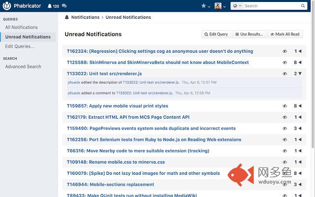 Group phabricator notifications插件截图