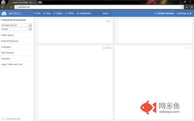 Star JsFiddles插件截图