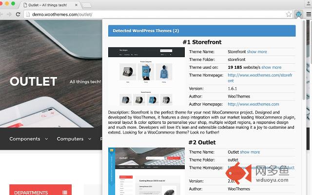 WordPress Theme Detector and Plugin Detector