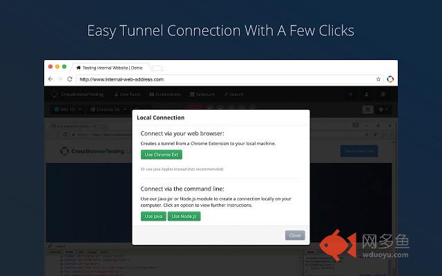 CrossBrowserTesting Local Connection