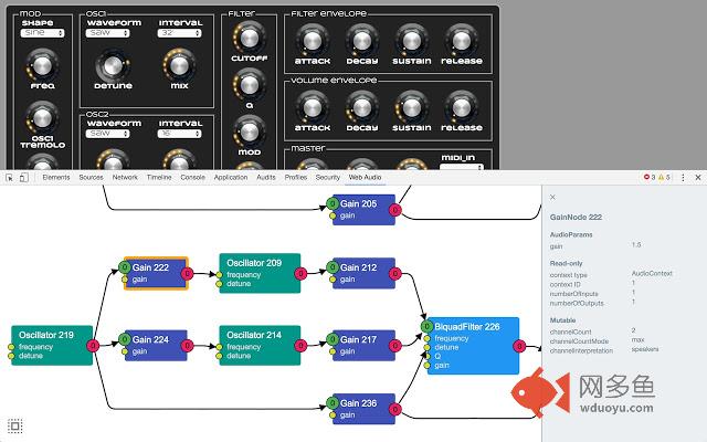 Web Audio Inspector