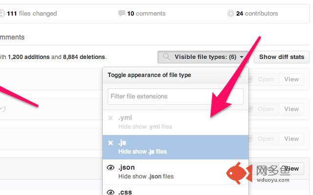 Github diff helper