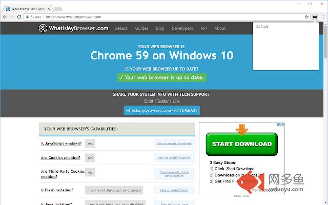 User-Agent Switcher for Chrome