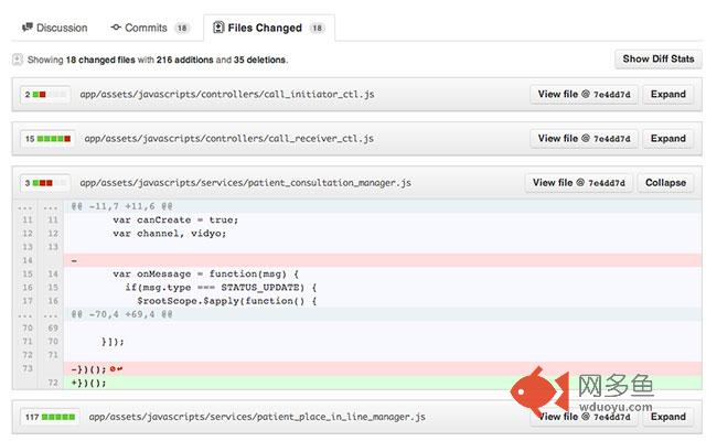 Github Collapse Diff