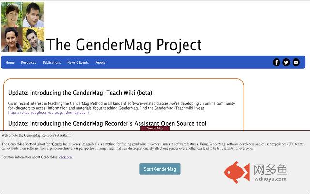 GenderMag Recorder's Assistant