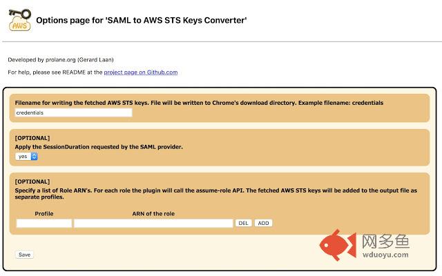 SAML to AWS STS Keys Conversion