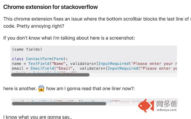 Stack Overflow Padding