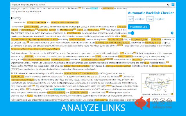 Automatic Backlink Checker